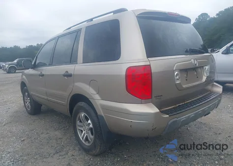 2004 Honda Pilot Ex-L from USA, damaged, VIN 2HKYF18624H562152